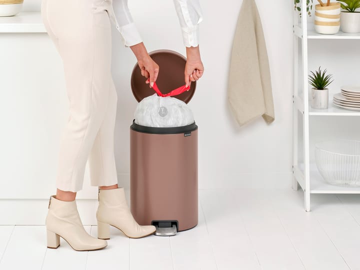 Kosz na śmieci New Icon 20 l, Satin Taupe Brabantia