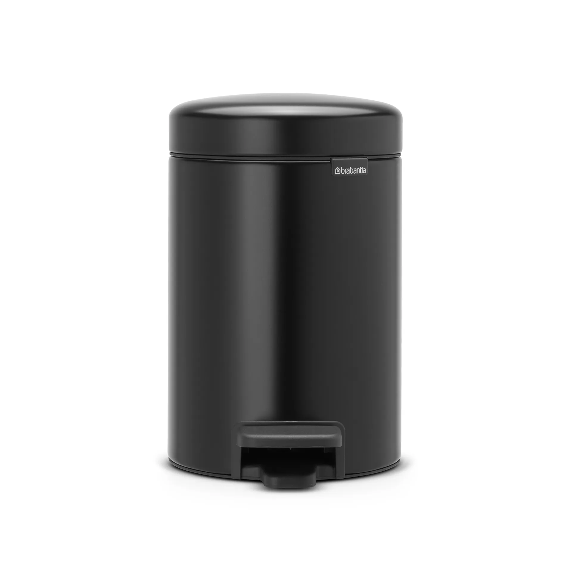 Kosz na śmieci New Icon 3 l, matt black (czarny) Brabantia