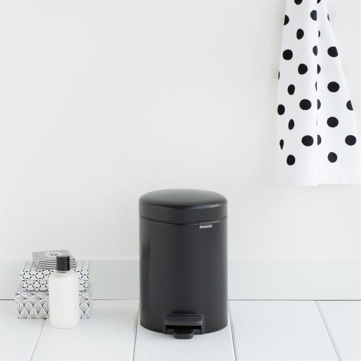 Kosz na śmieci New Icon 3 l - matt black (czarny) - Brabantia