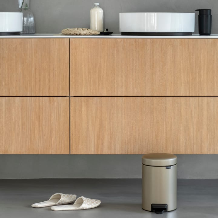 Kosz na śmieci New Icon 3 l, Metallic Gold Brabantia