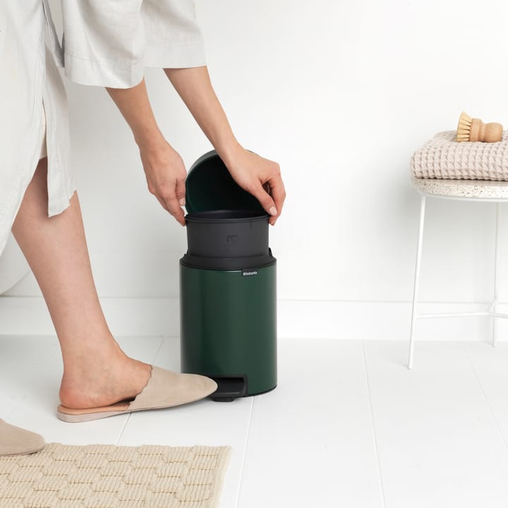 Kosz na śmieci New Icon 3 l, pine green (zielony) Brabantia