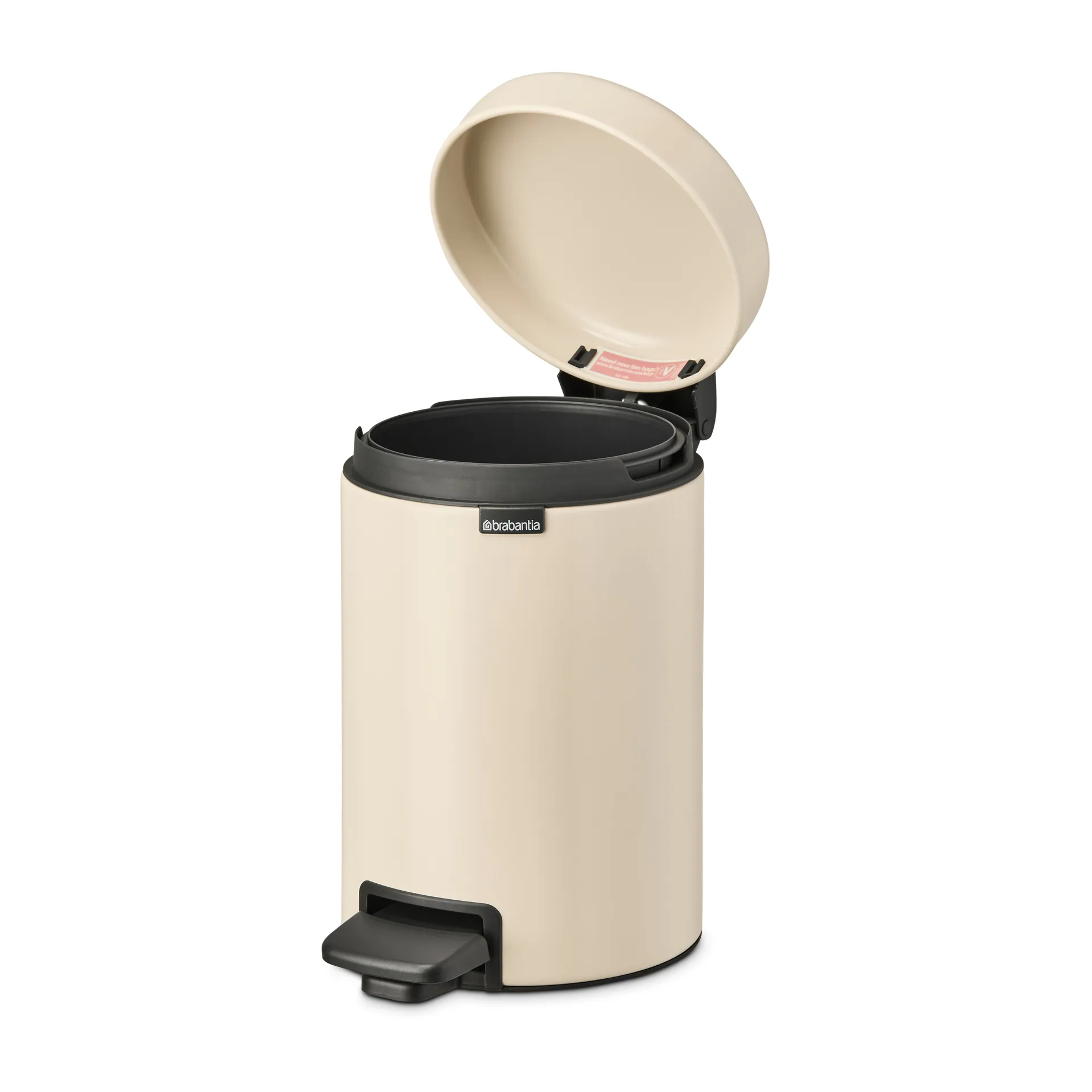 Kosz na śmieci New Icon 3 l, Soft beige Brabantia
