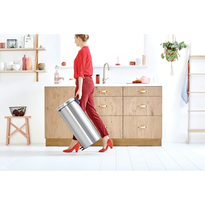 Kosz na śmieci New Icon 30 l, Matt steel fingerprint proof Brabantia