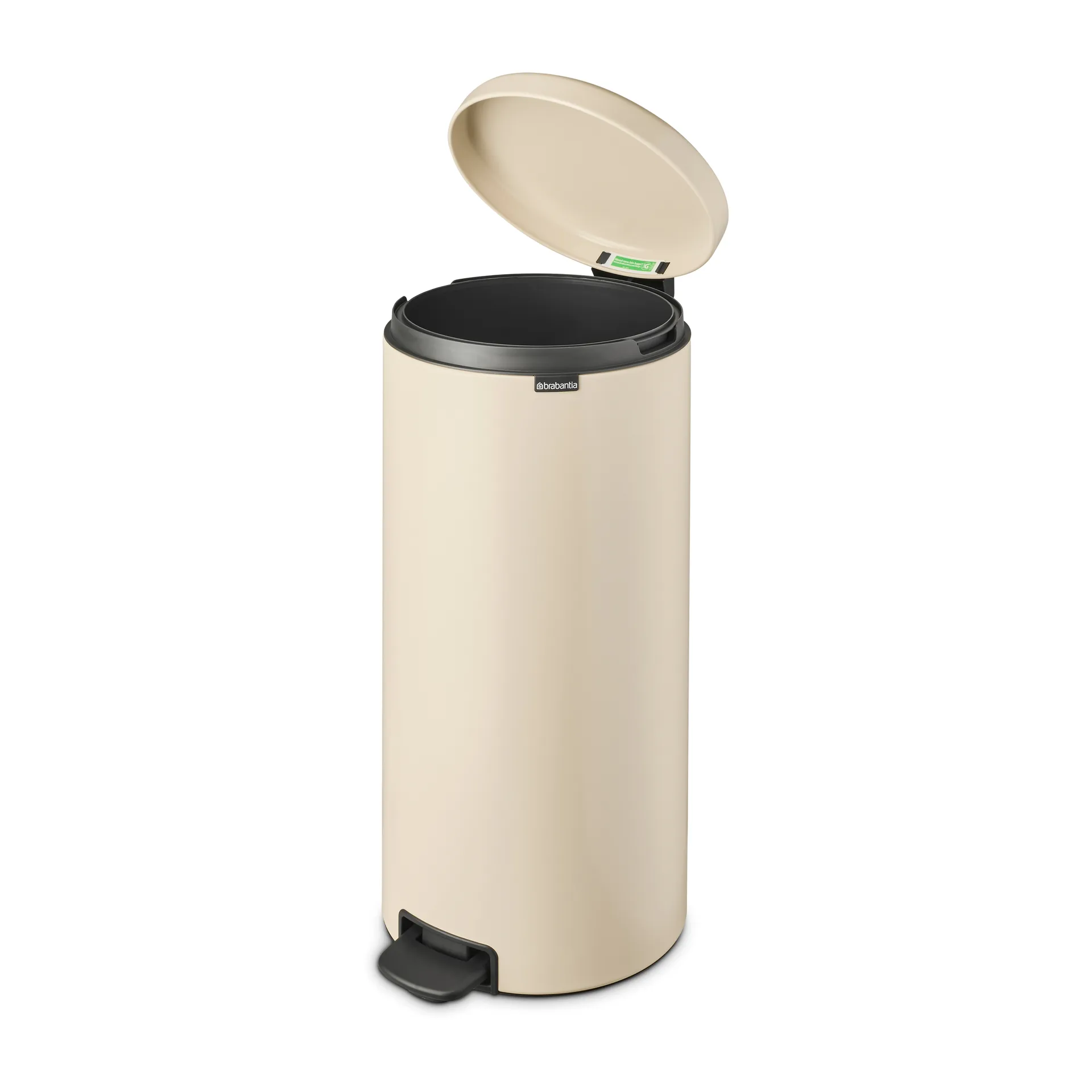 Kosz na śmieci New Icon 30 l, Soft beige Brabantia