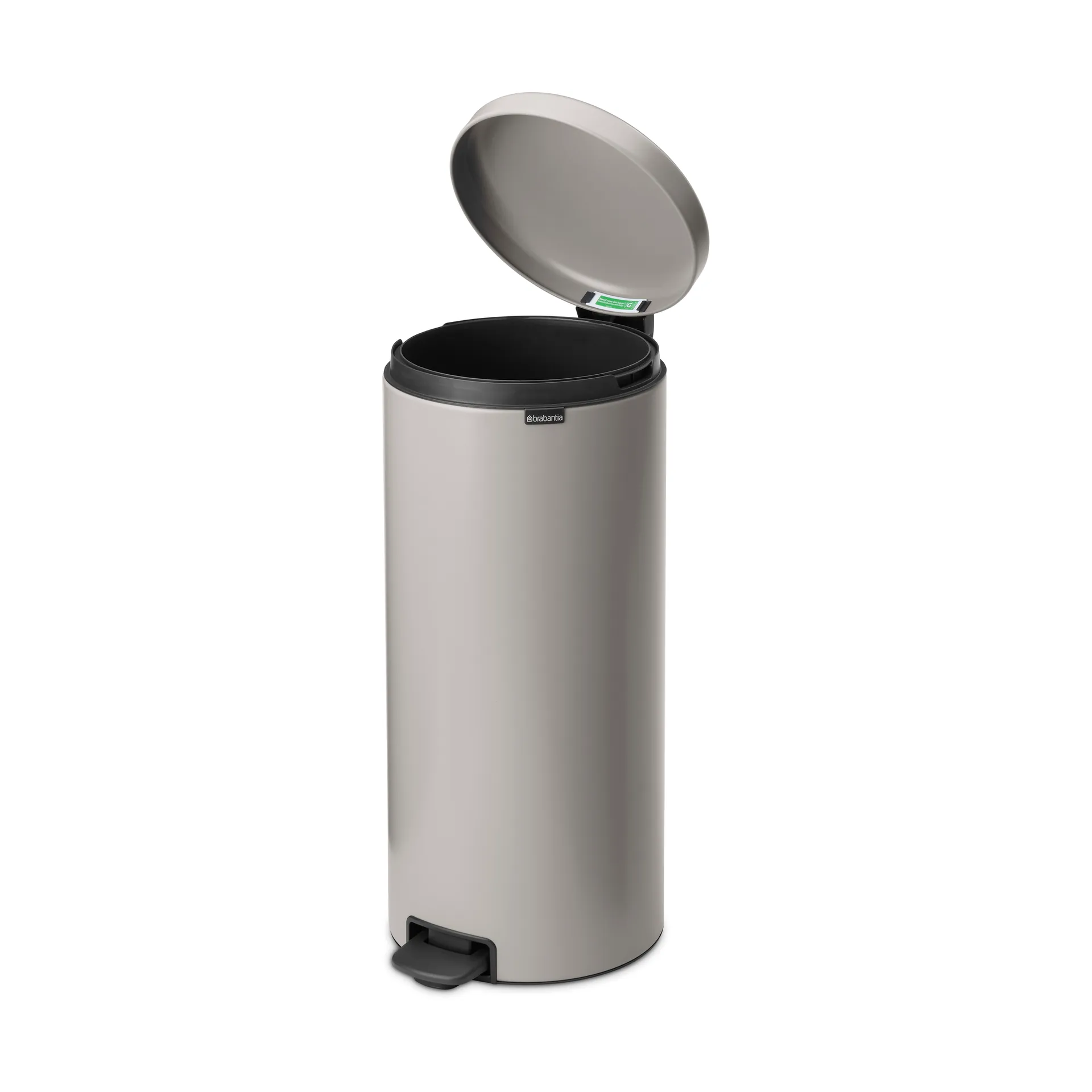 Kosz na śmieci New Icon 30 l, Soft grey Brabantia