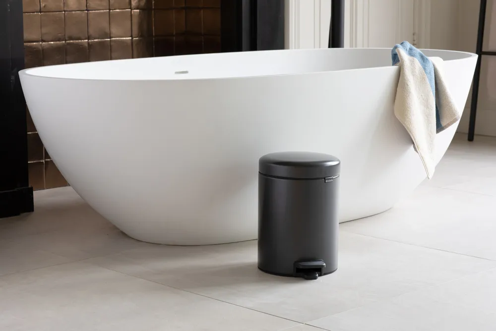 Kosz na śmieci New Icon 5 l, Confident Grey Brabantia