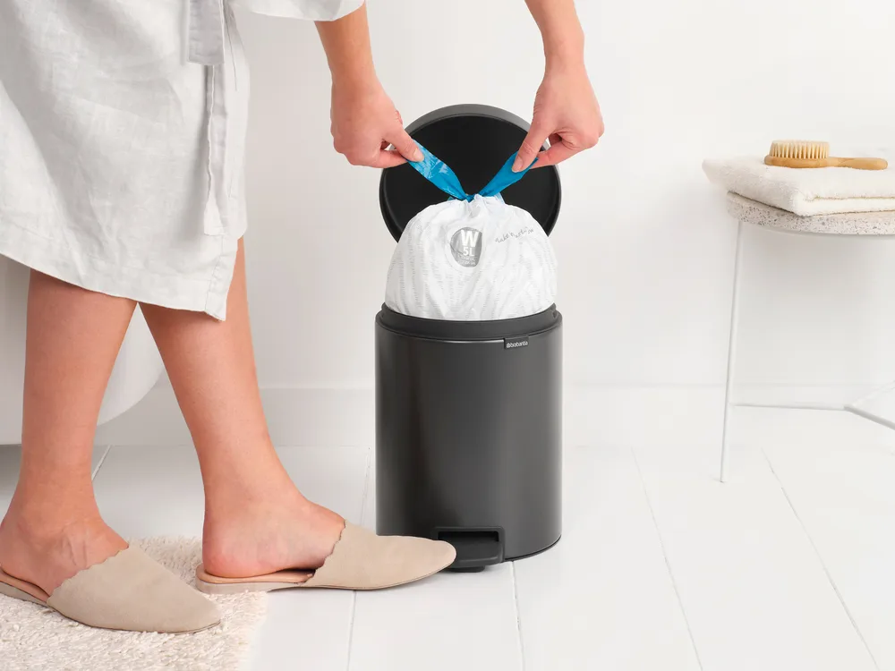 Kosz na śmieci New Icon 5 l, Confident Grey Brabantia