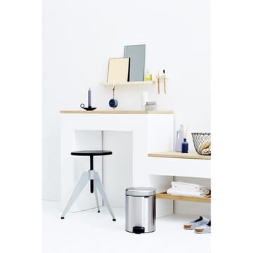Kosz na śmieci New Icon 5 l - matowa stal odporna na odciski - Brabantia