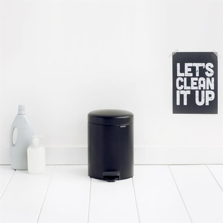 Kosz na śmieci New Icon 5 l - matt black (czarny) - Brabantia