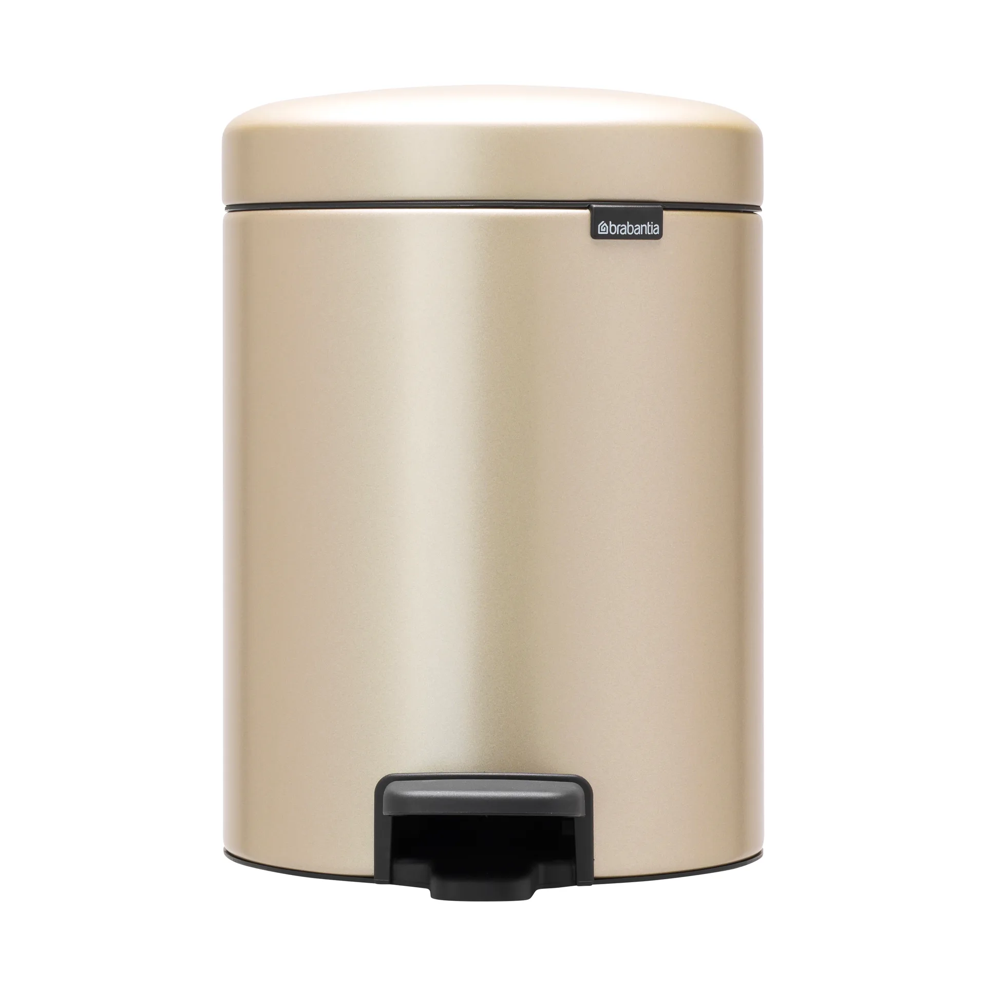 Kosz na śmieci New Icon 5 l, Metallic Gold Brabantia