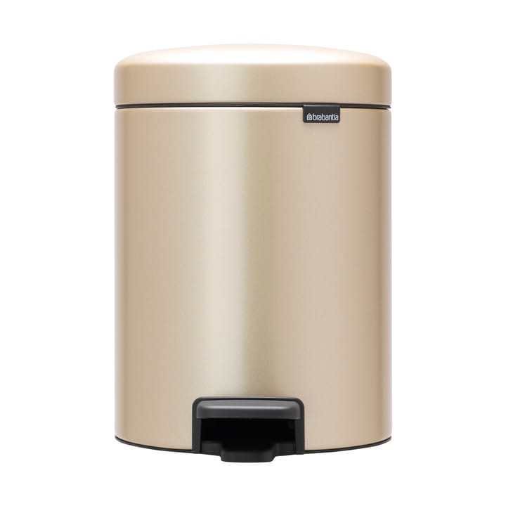 Kosz na śmieci New Icon 5 l - Metallic Gold - Brabantia