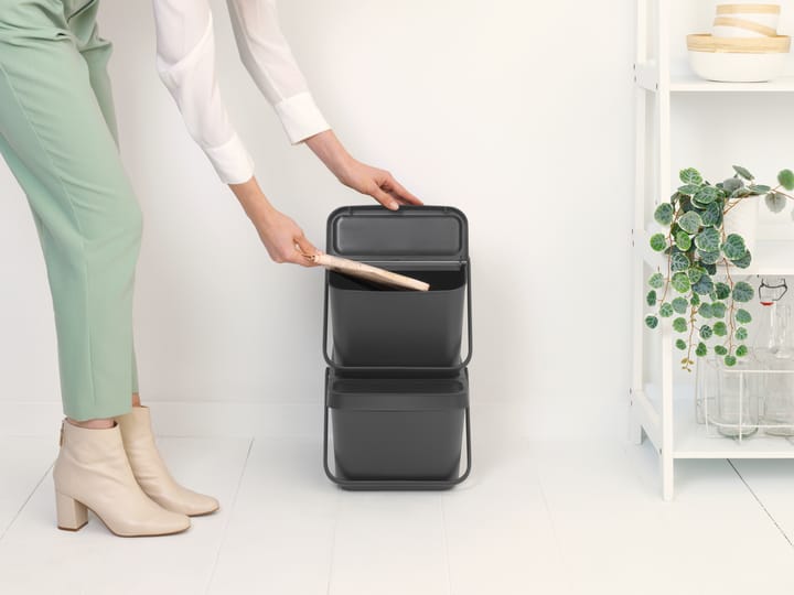 Kosz na śmieci Sort & Go 20 L, Szary Brabantia