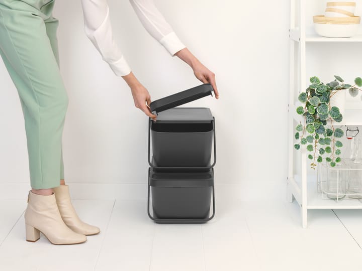 Kosz na śmieci Sort & Go 20 L, Szary Brabantia