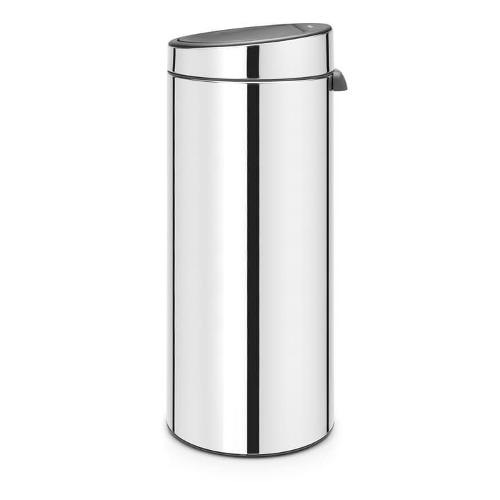 Kosz na śmieci Touch Bin 30 L - brilliant steel (silver) - Brabantia