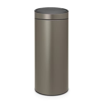 Kosz na śmieci Touch Bin 30 L - platinum (szary) - Brabantia