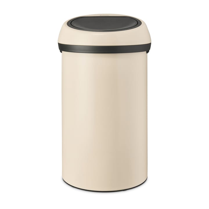 Kosz na śmieci Touch Bin okrągły 60 L - Soft Beige - Brabantia