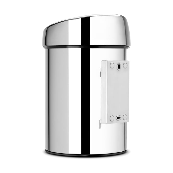 Kosz naścienny Touch Bin 3 litry - brilliant steel - Brabantia