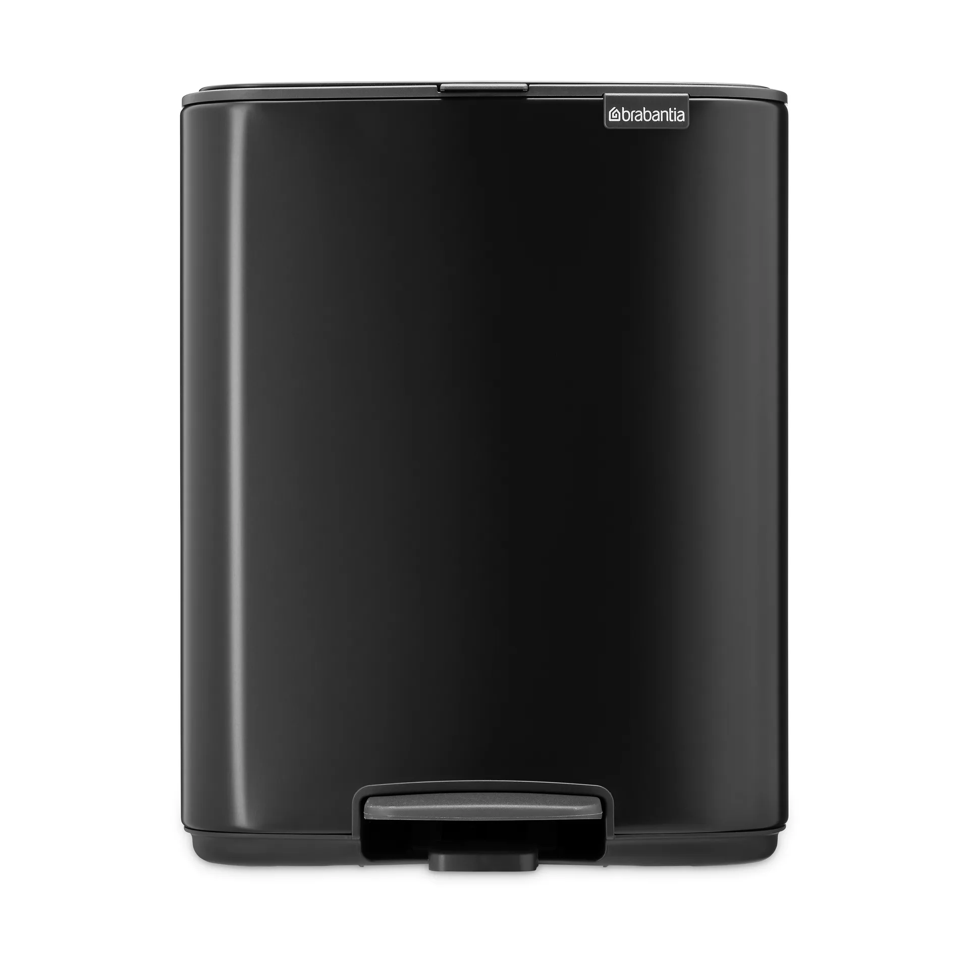 Kosz pedałowy  Bo 12 l, Matt Black Brabantia