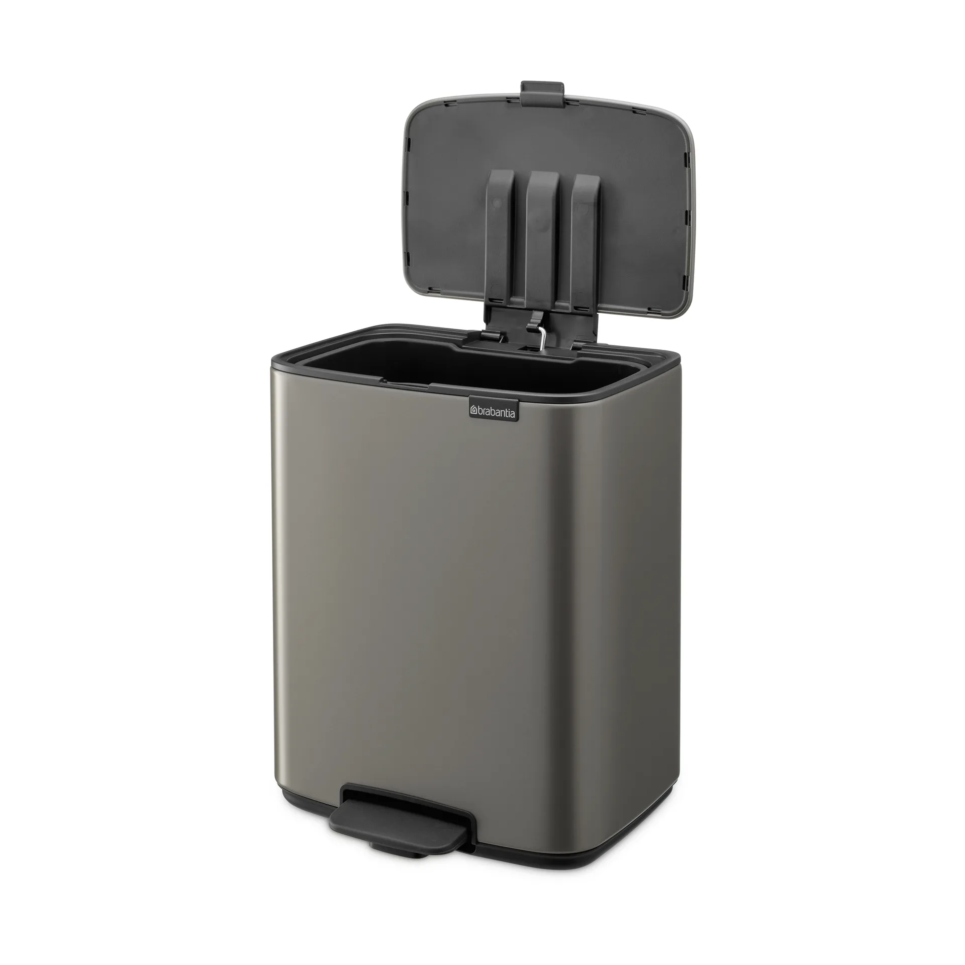 Kosz pedałowy  Bo 12 l, Platinum Brabantia