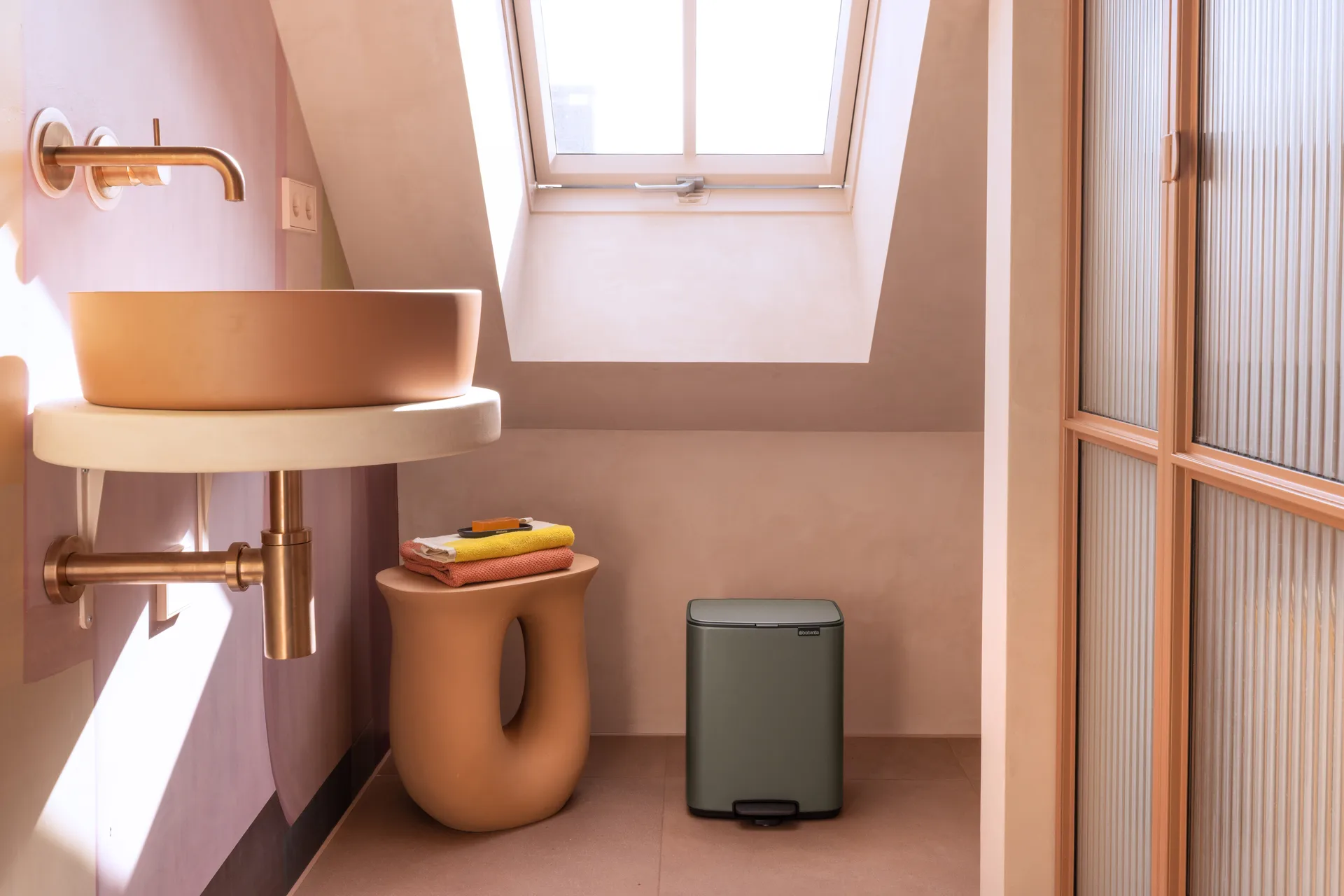 Kosz pedałowy  Bo 12 l, Platinum Brabantia