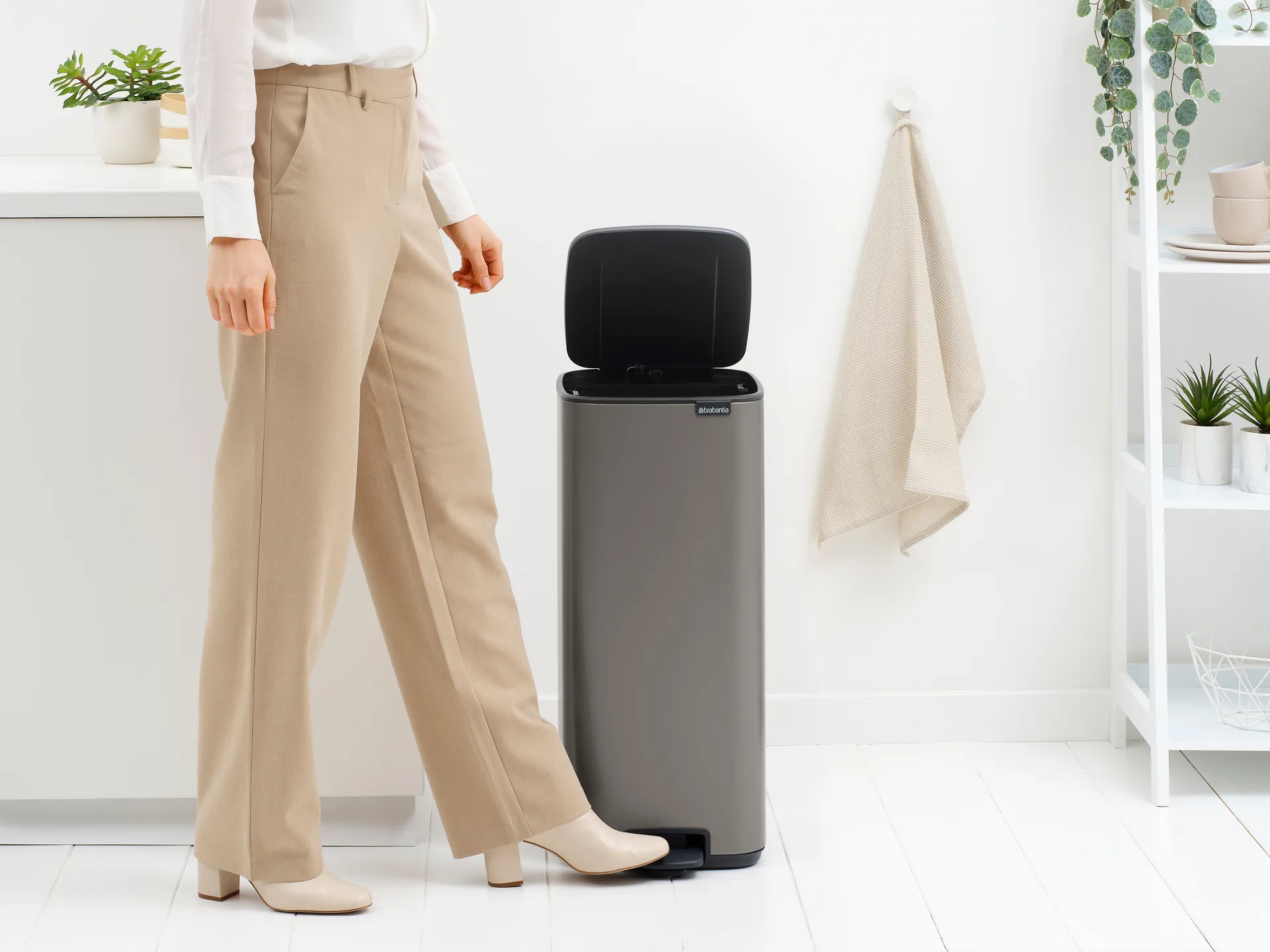 Kosz pedałowy  Bo 30 l, Platinum Brabantia