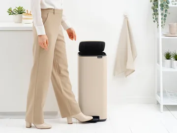 Kosz pedałowy  Bo 30 l - Soft Beige - Brabantia