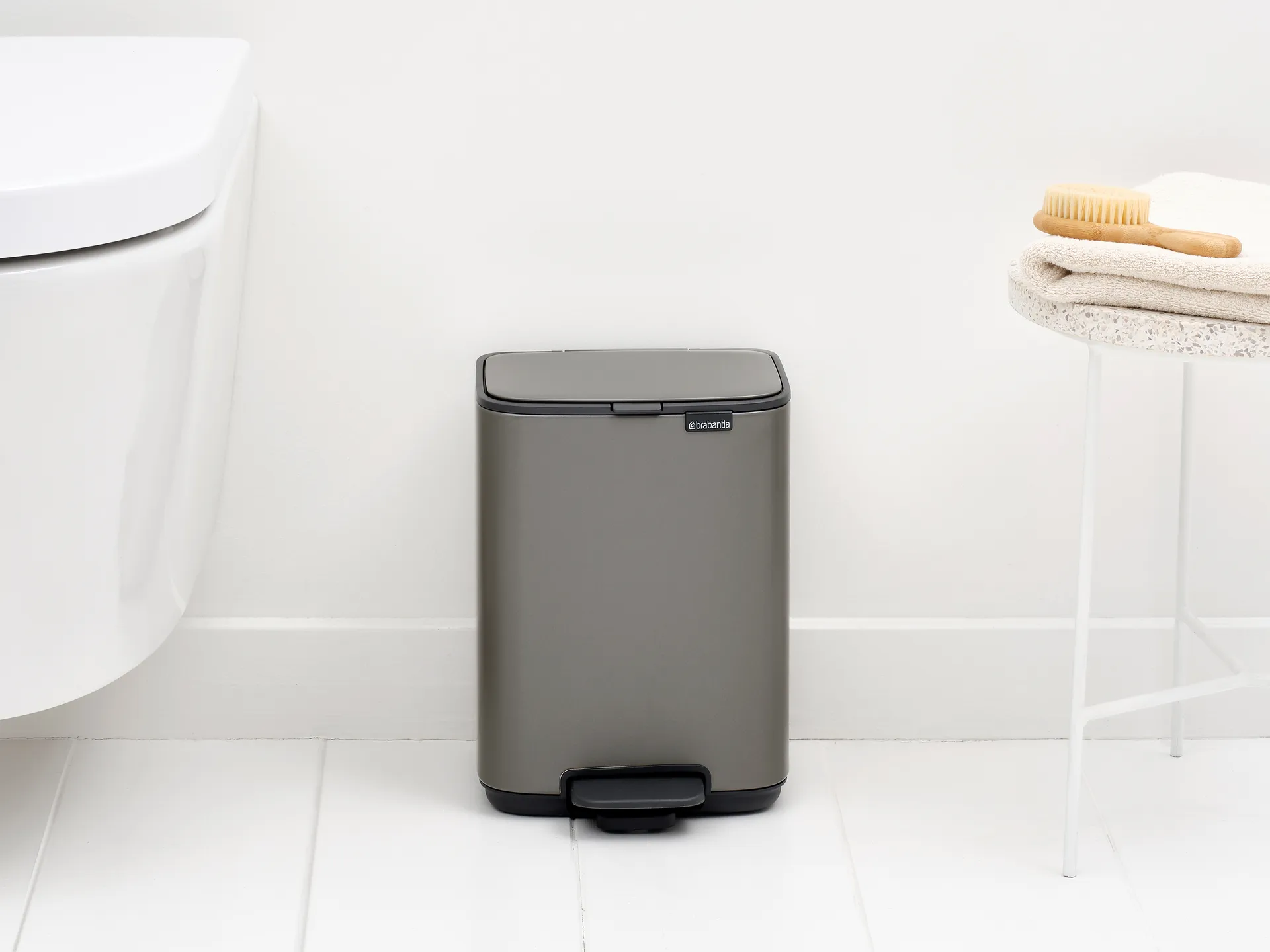 Kosz pedałowy  Bo 4 l, Platinum Brabantia