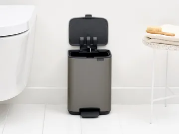 Kosz pedałowy  Bo 4 l - Platinum - Brabantia