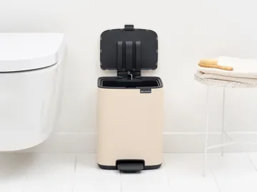 Kosz pedałowy  Bo 7 l - Soft Beige - Brabantia