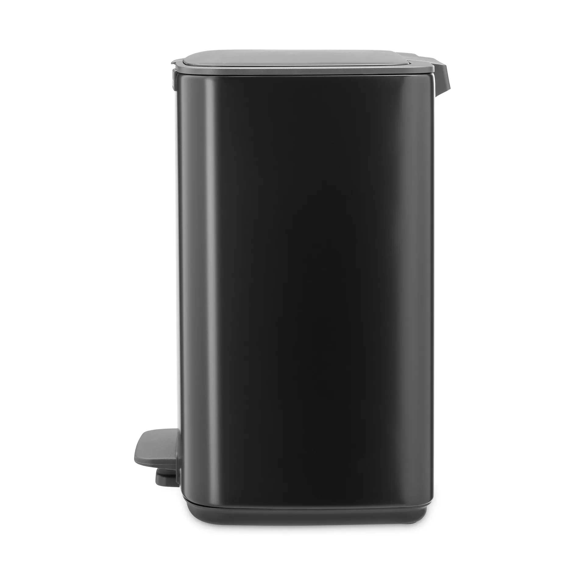 Kosz z pedałem Bo 12 l, Matt Black Brabantia
