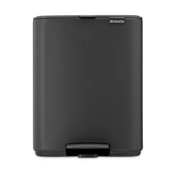 Kosz z pedałem Bo 12 l - Mineral Infinite Grey - Brabantia