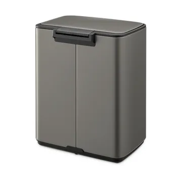 Kosz z pedałem Bo 12 l - Platinum - Brabantia