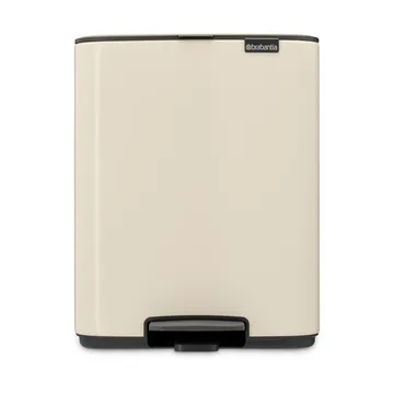 Kosz z pedałem Bo 12 l - Soft Beige - Brabantia