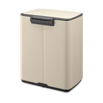 Kosz z pedałem Bo 12 l - Soft Beige - Brabantia
