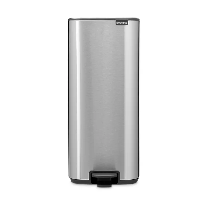 Kosz z pedałem Bo 30 l - Matt Steel Fingerprint Proof - Brabantia