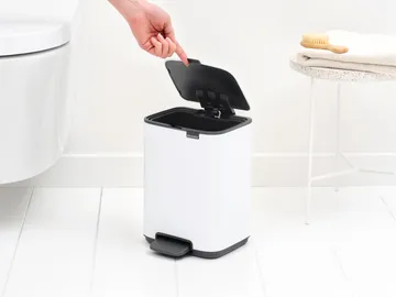Kosz z pedałem Bo 4 l - White - Brabantia