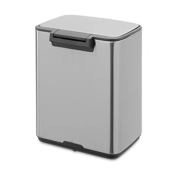 Kosz z pedałem Bo 7 l - Matt Steel Fingerprint Proof - Brabantia