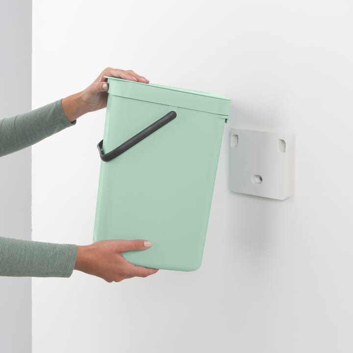 Kubełek na odpady Sort & Go 12 L, Jade green Brabantia