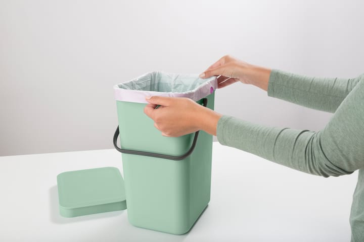 Kubełek na odpady Sort & Go 12 L, Jade green Brabantia