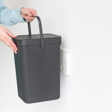 Kubełek na odpady Sort & Go 12 L - szary - Brabantia