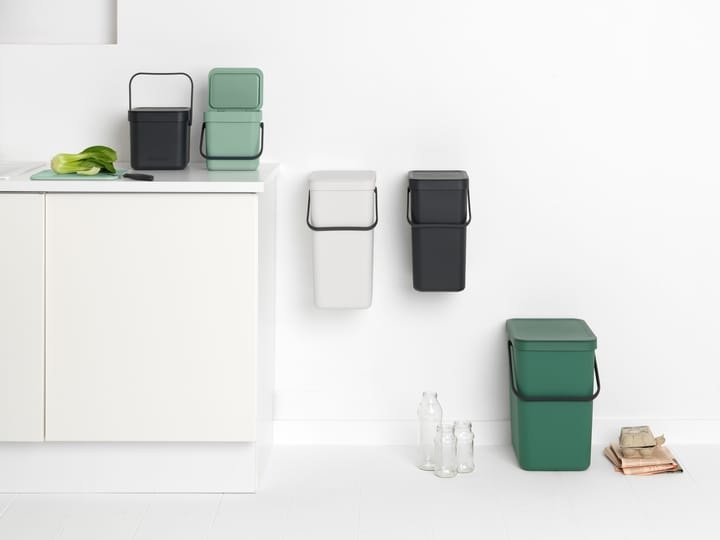Kubełek na odpady Sort & Go 3 L, Jade green Brabantia
