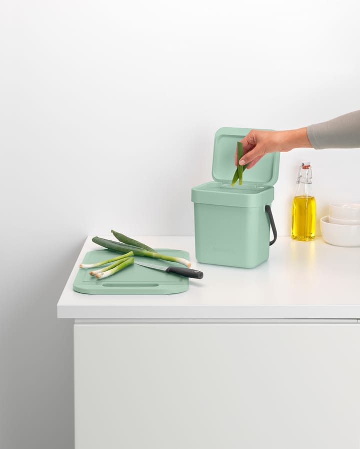 Kubełek na odpady Sort & Go 3 L, Jade green Brabantia