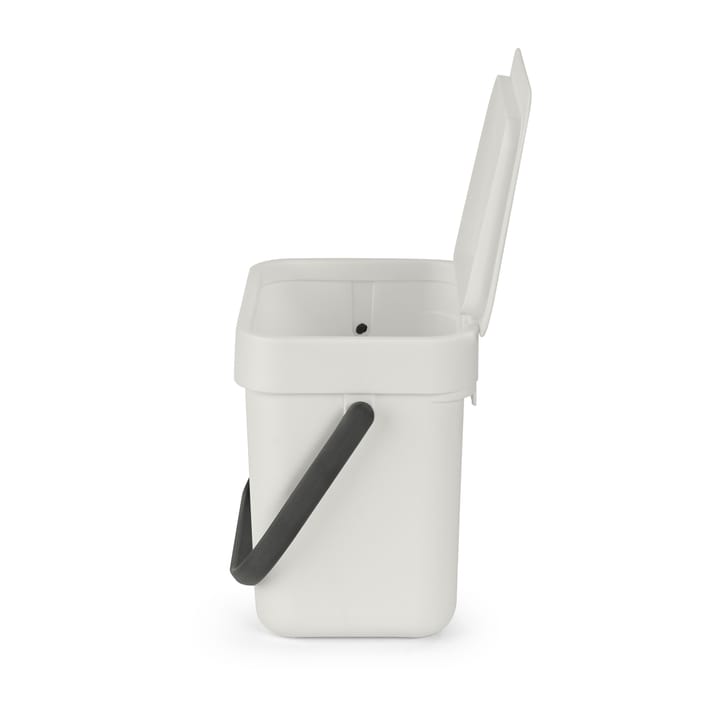 Kubełek na odpady Sort & Go 3 L, Jasnoszary Brabantia