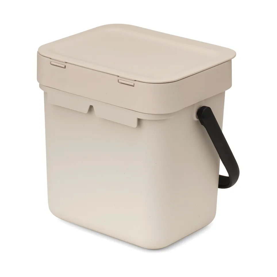 Kubełek na odpady Sort & Go 3 L, Soft Beige Brabantia