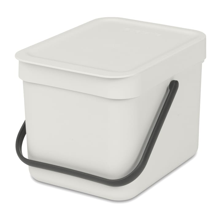 Kubełek na odpady Sort & Go 6 L, Jasnoszary Brabantia