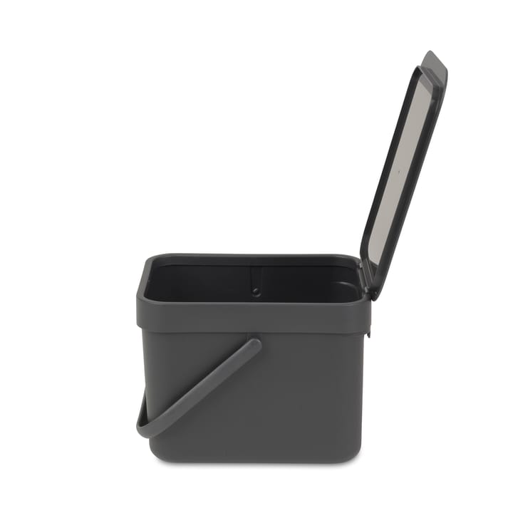 Kubełek na odpady Sort & Go 6 L, szary Brabantia