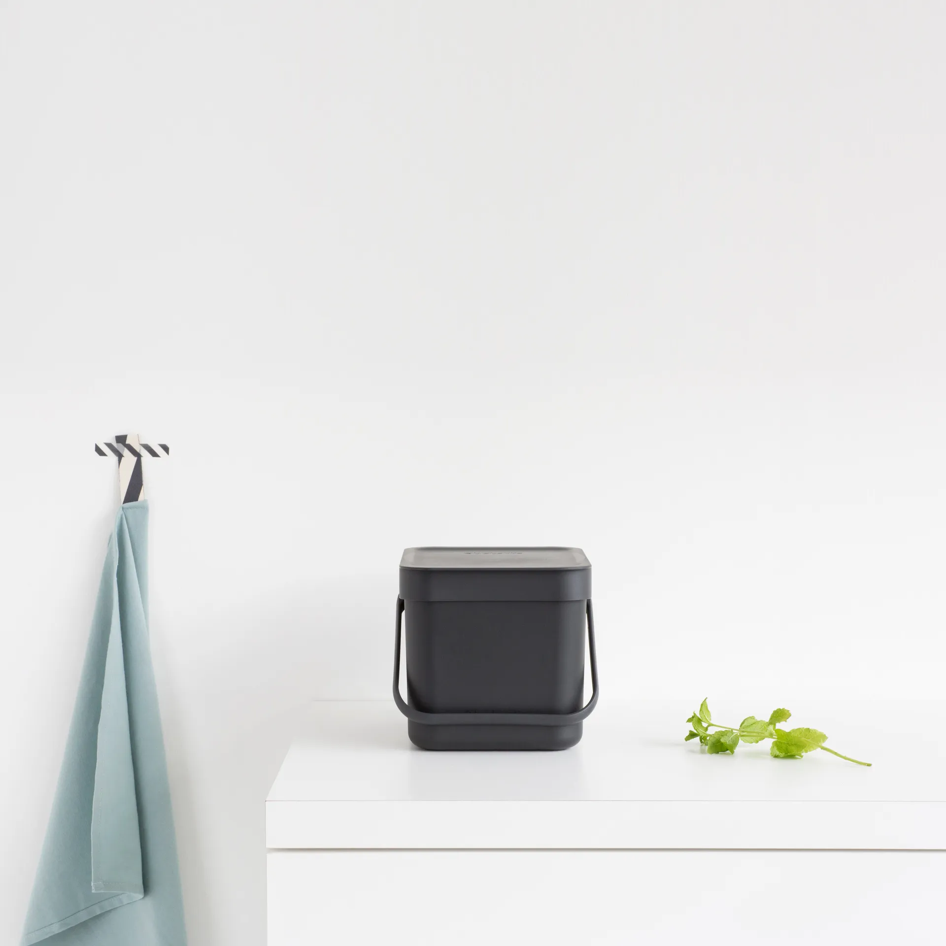 Kubełek na odpady Sort & Go 6 L, szary Brabantia