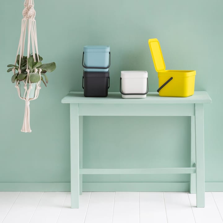 Kubełek na odpady Sort & Go 6 L, szary Brabantia