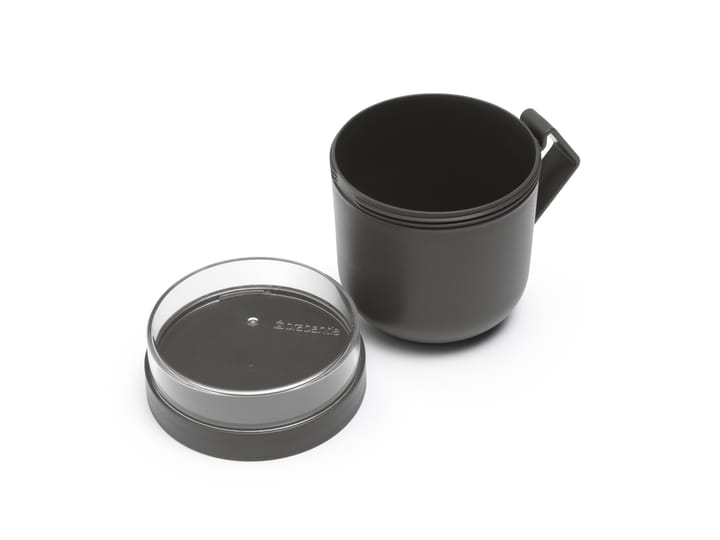 Kubek na zupę Make & Take 0,6 L, Ciemnoszary Brabantia