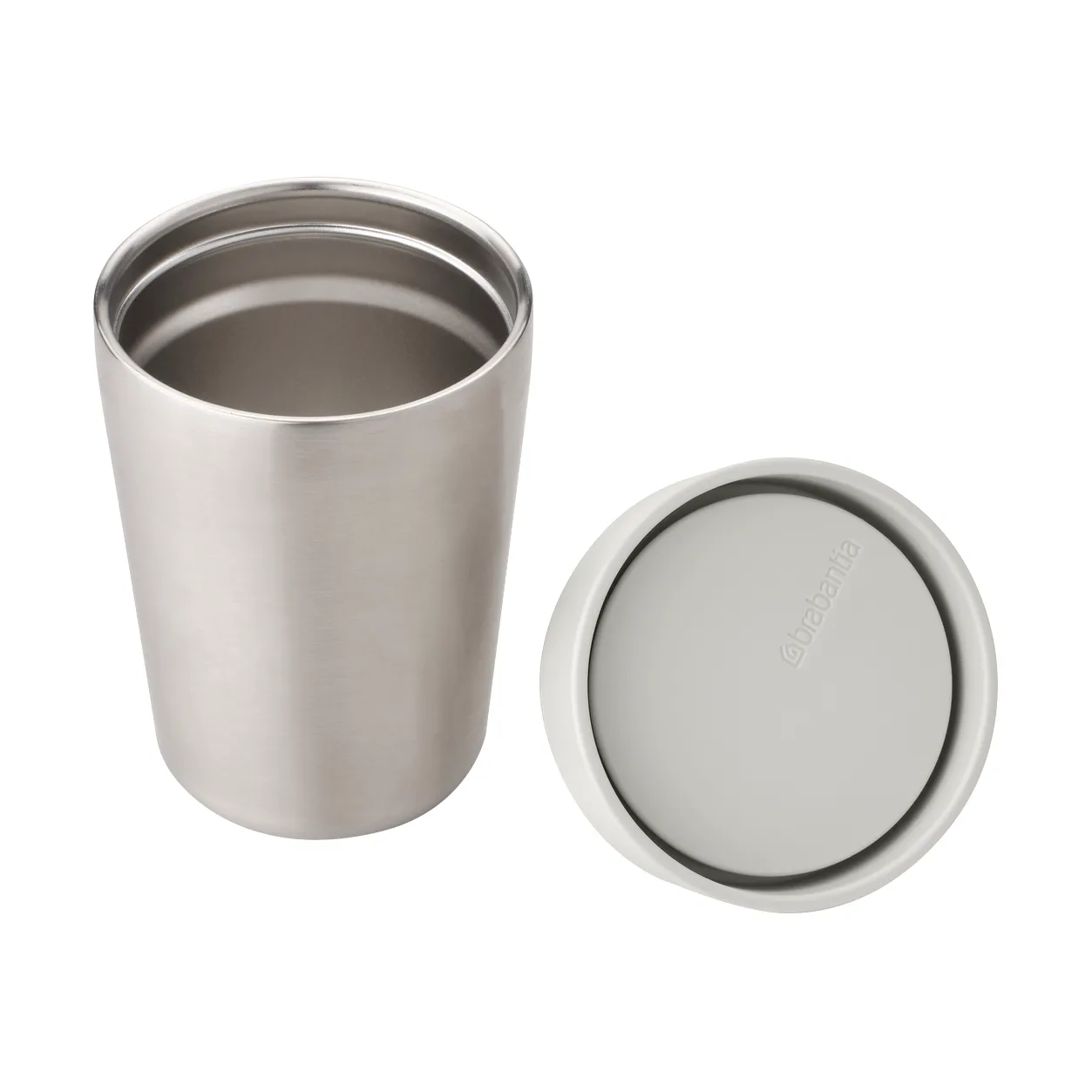Make & Take kubek termiczny 200 ml, Jasnoszary Brabantia
